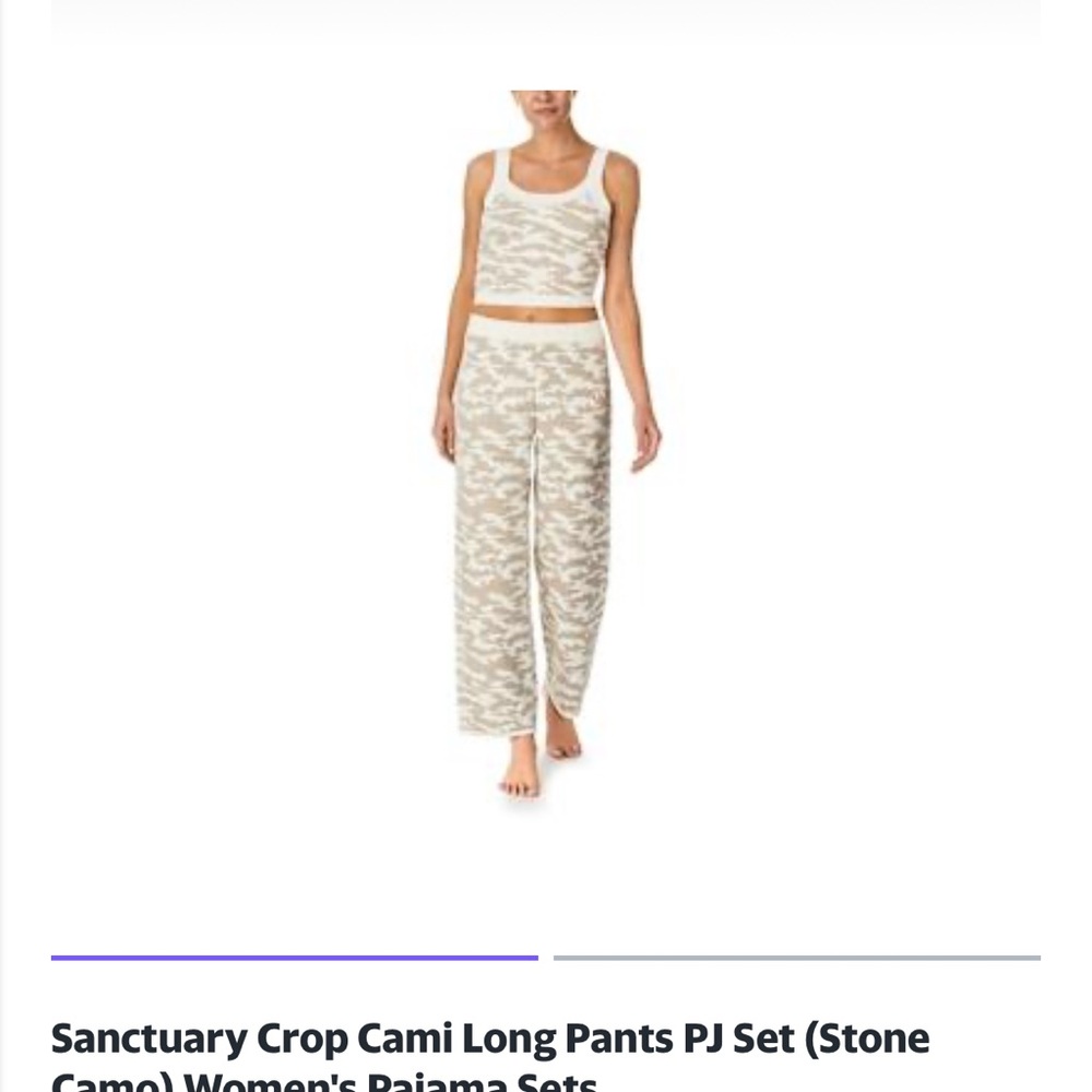 Sanctuary Camo Pajama Set